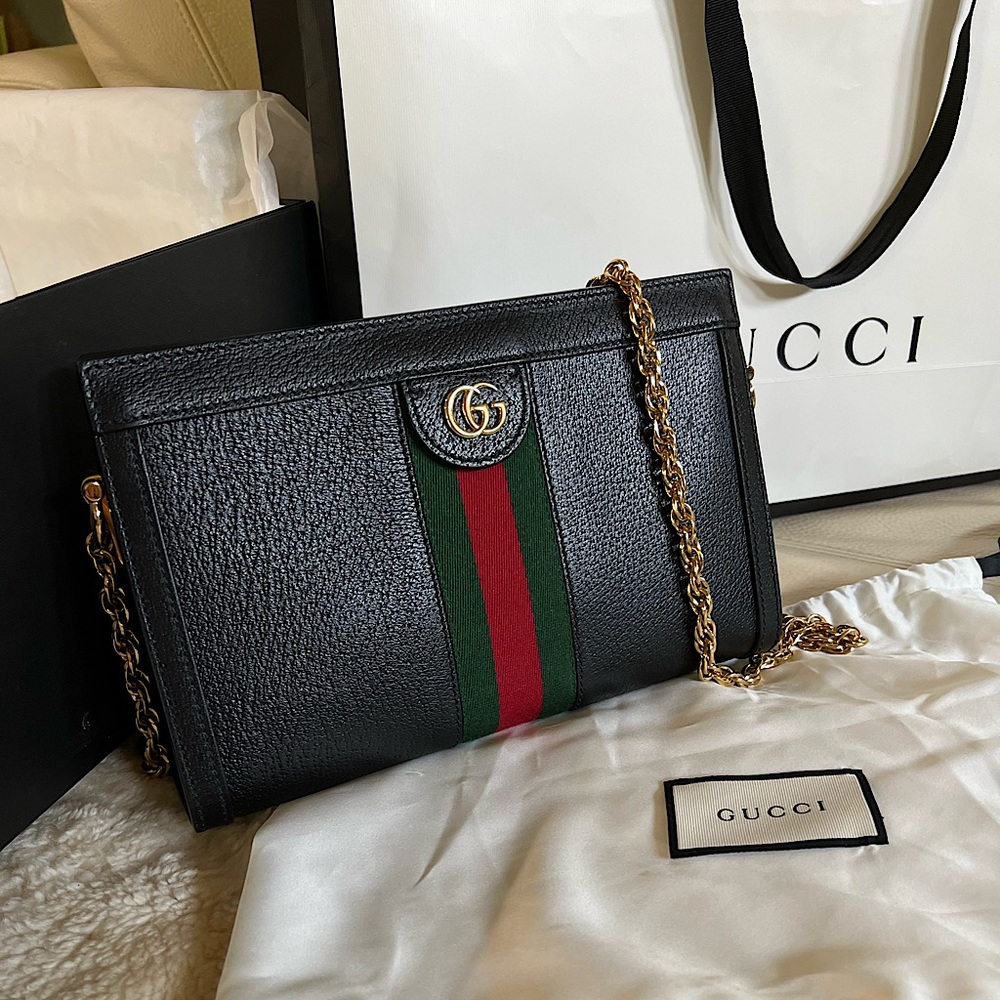 Authentic Gucci Ophidia GG small shoulder bag